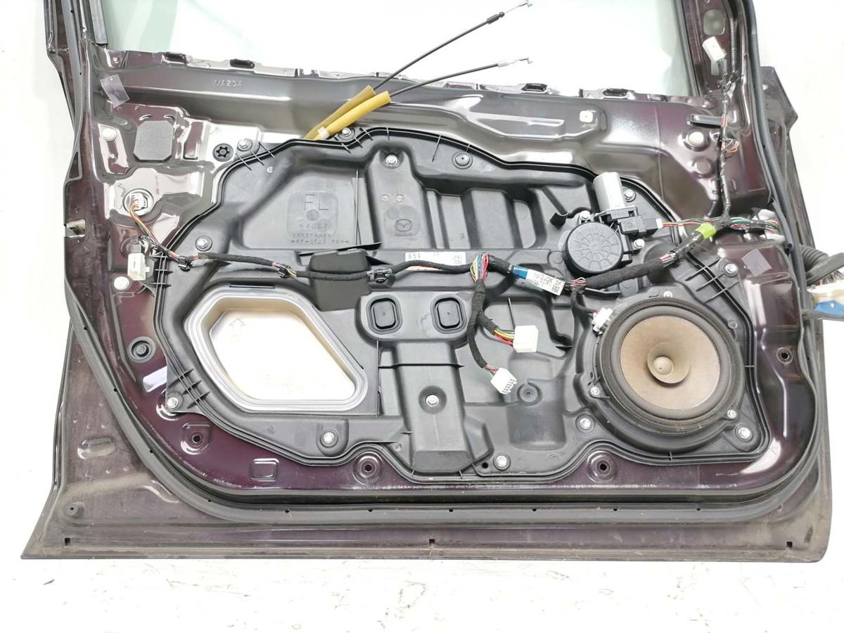 Mazda 2 DE original Tür vorn links Lilametallic 5-Türer BJ09